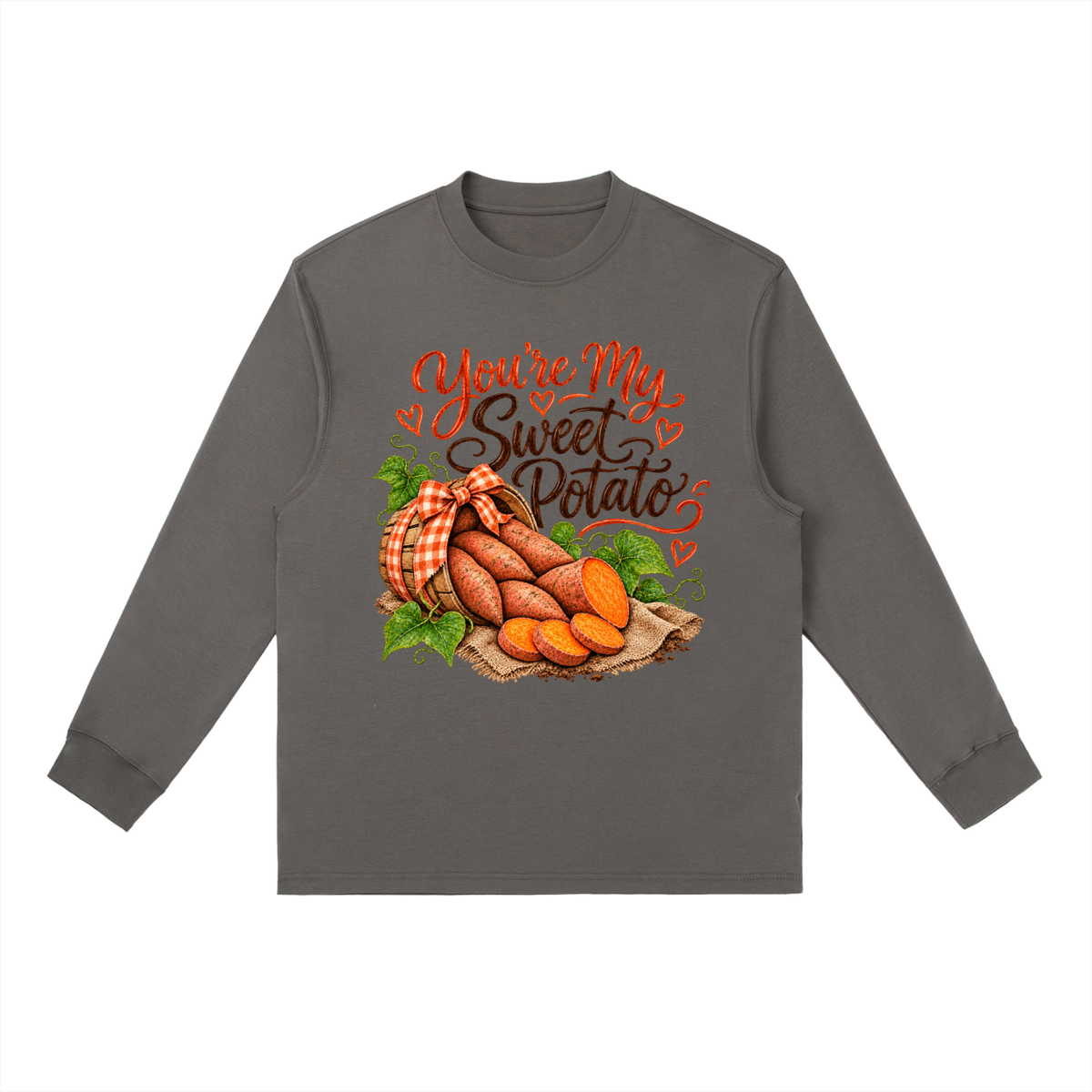 Essential Crewneck Long-Sleeve T-Shirt