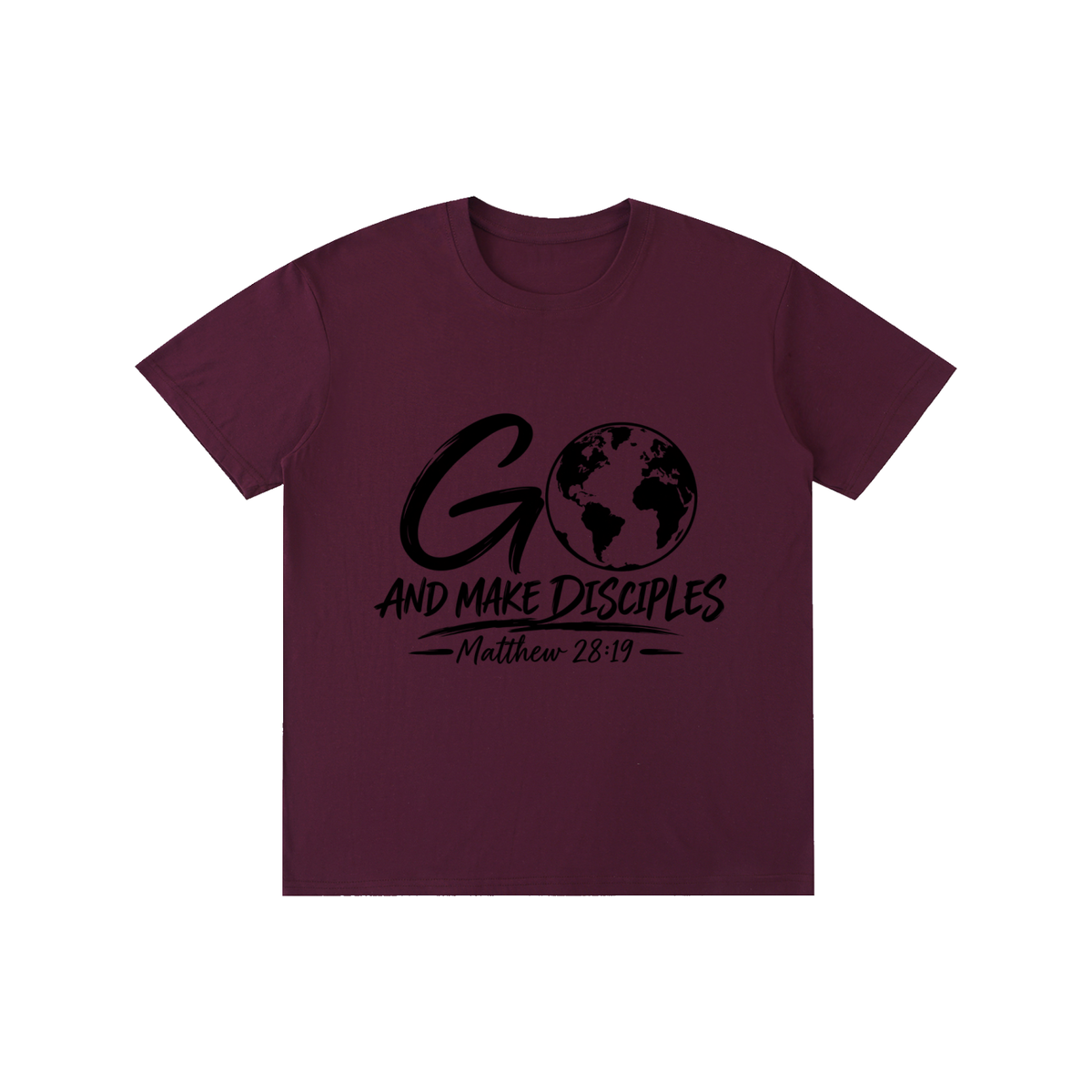 Pure Cotton Unisex T-Shirt Go and make disciples
