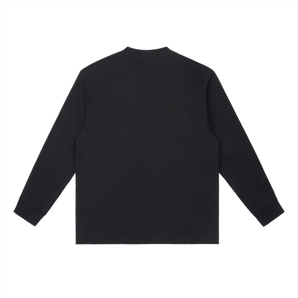 Essential Crewneck Long-Sleeve T-Shirt 10 commandments