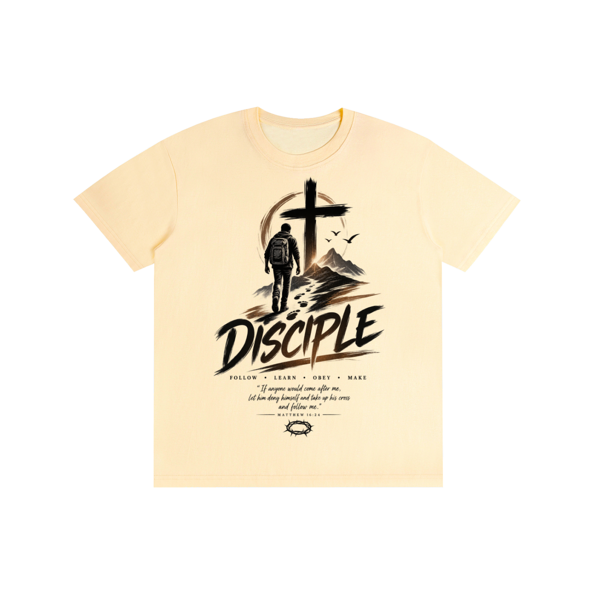 Pure Cotton Unisex T-Shirt Disciple