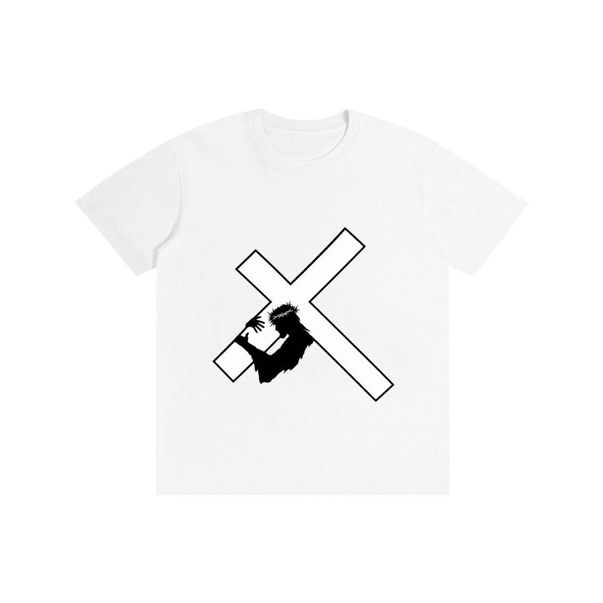 Pure Cotton Unisex T-Shirt Carry your cross
