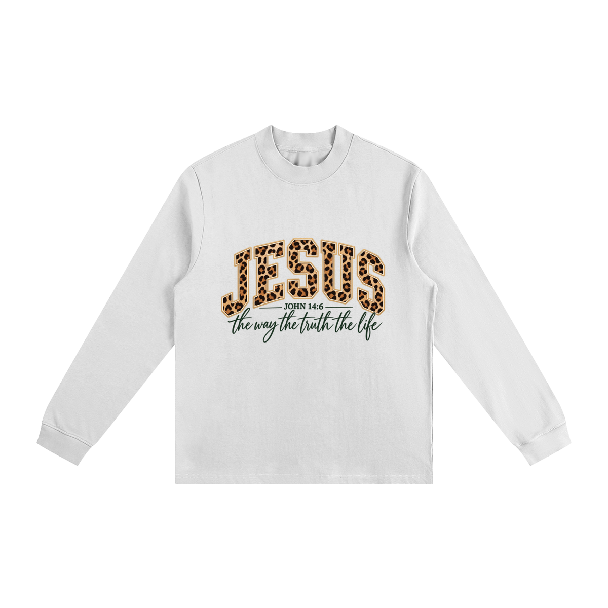 Essential Non-Shrink Mock Neck Sweatshirt