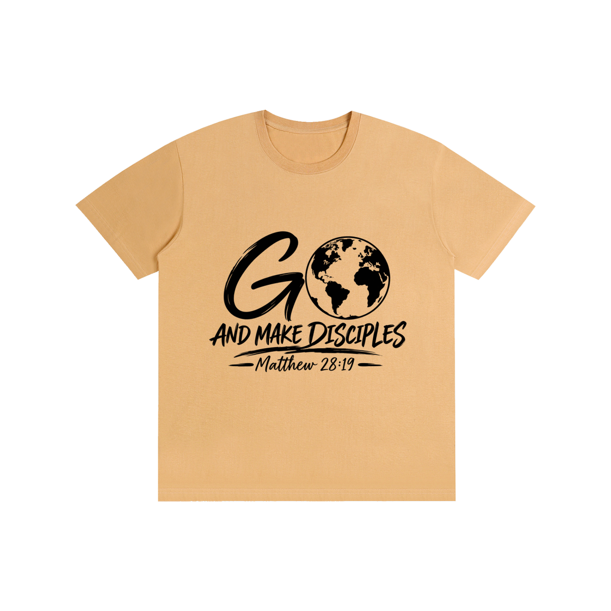 Pure Cotton Unisex T-Shirt Go and make disciples