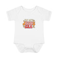 Infant Bodysuit — "In My Jesus Era" Retro Floral Baby Onesie