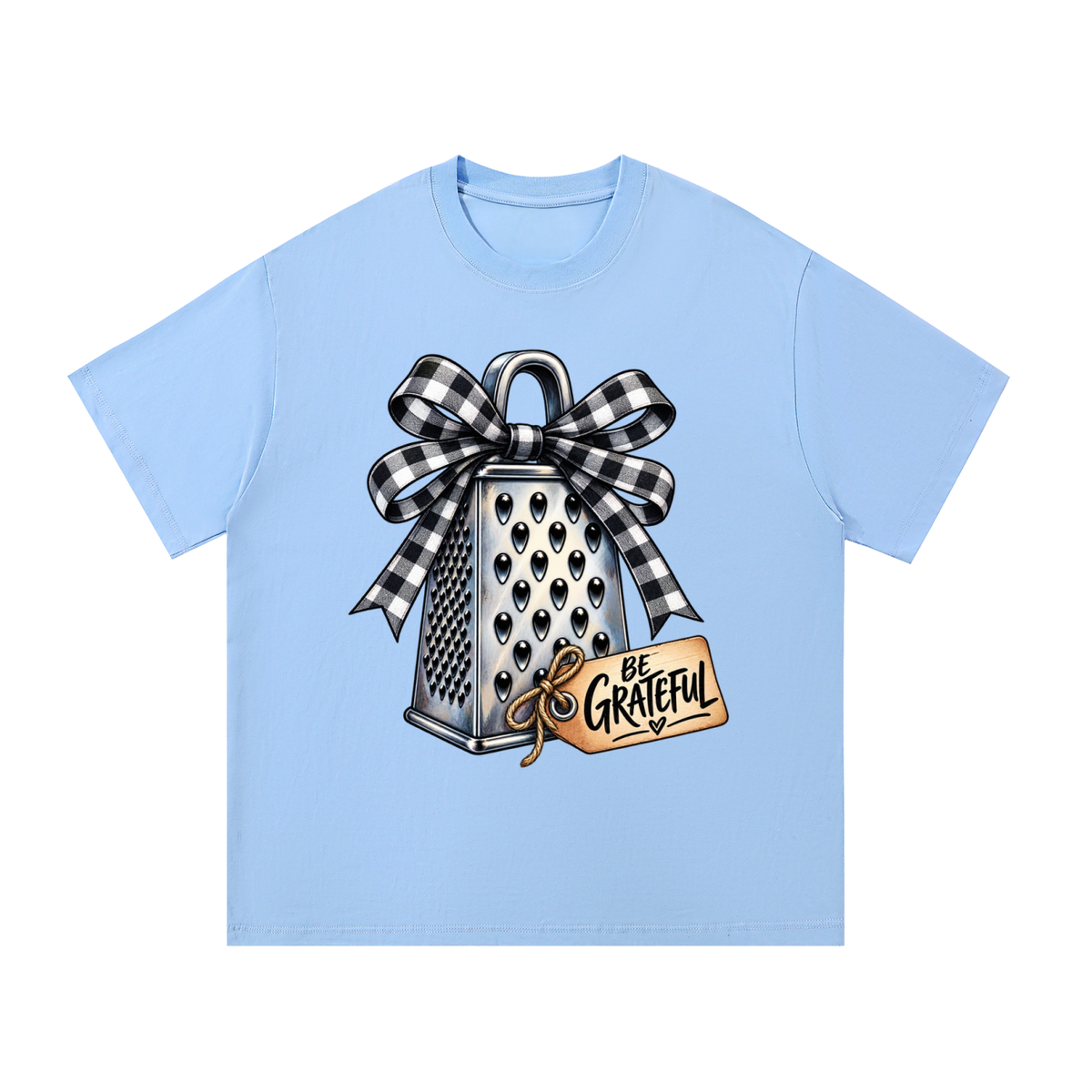 Essential Cotton T-Shirt Be grateful