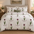 Tulip Comforter — "Loved By His Grace" Floral Bedding