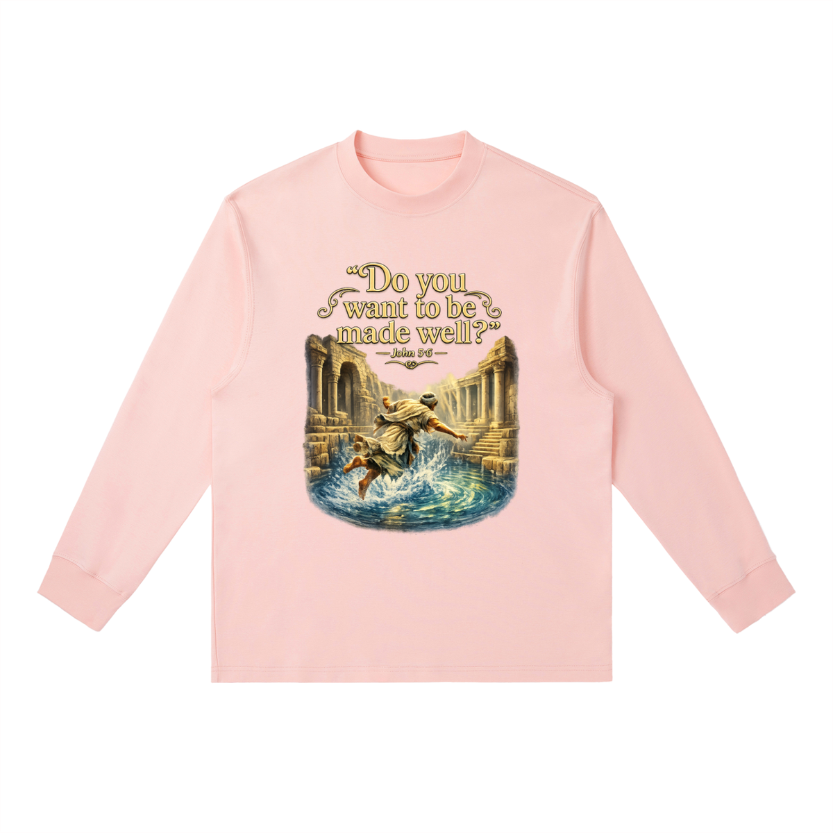 Essential Crewneck Long-Sleeve T-Shirt