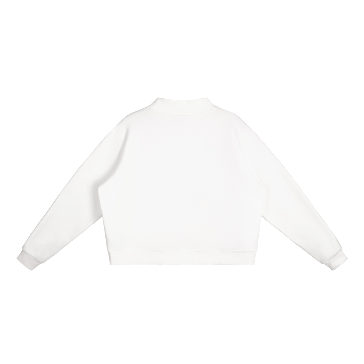 Essential Fleece Mock-Neck Crew Sweatshirt I can do all things through Christ