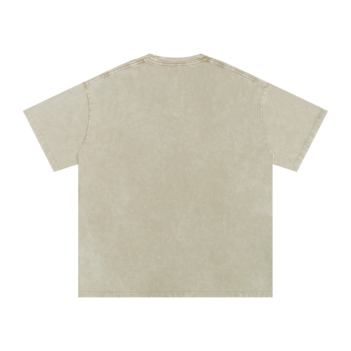 Snow Washed Oversized Cotton T-Shirt The veil has been torn
