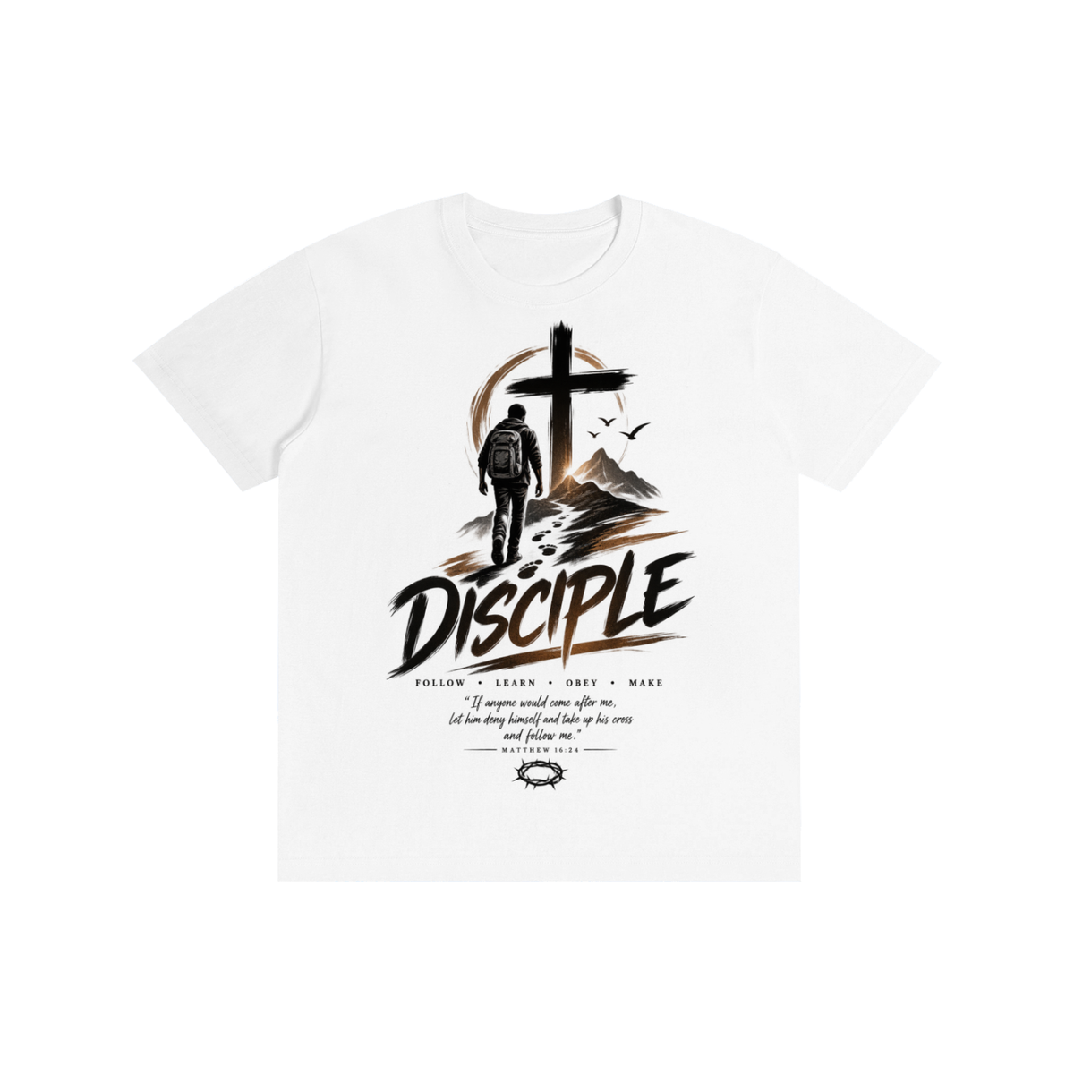 Pure Cotton Unisex T-Shirt Disciple
