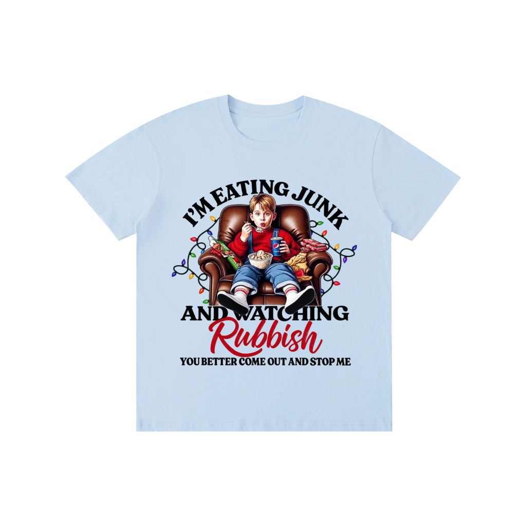 Pure Cotton Unisex T-Shirt home alone