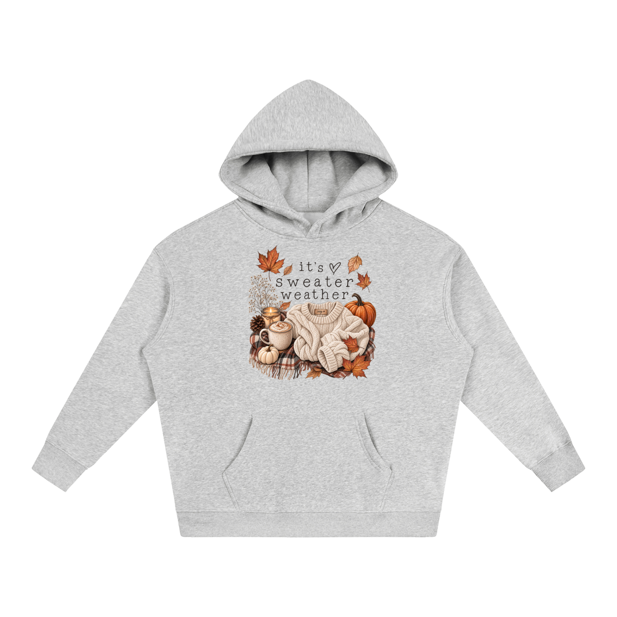 Oversize Fleeced Hoodie