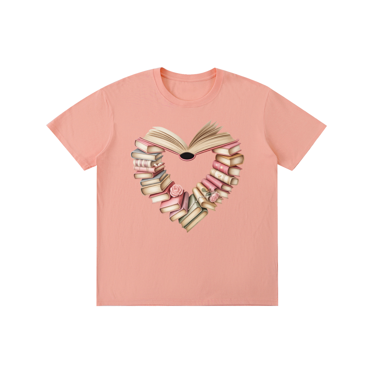 Pure Cotton Unisex T-Shirt heartbooks