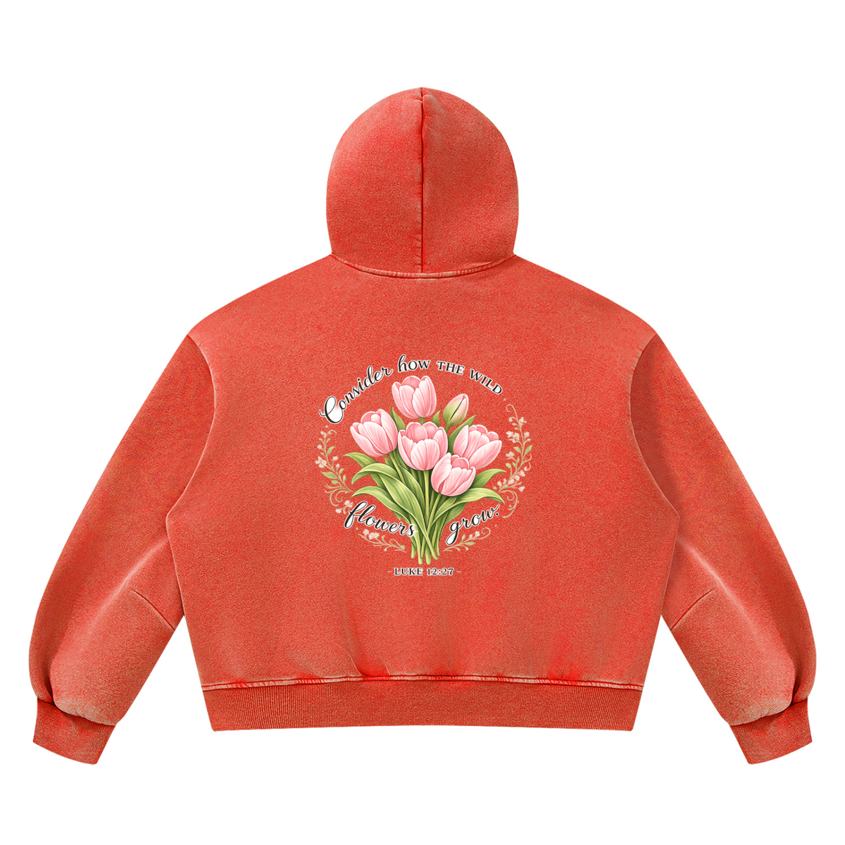 Unisex Vintage Wash Boxy Fleece Hoodie consider