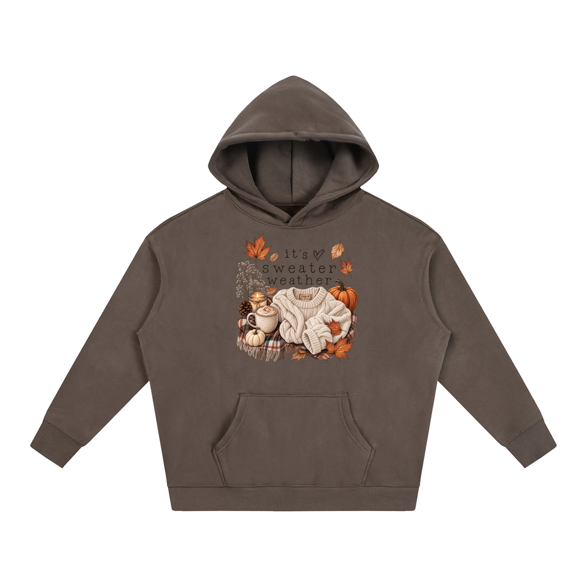 Oversize Fleeced Hoodie