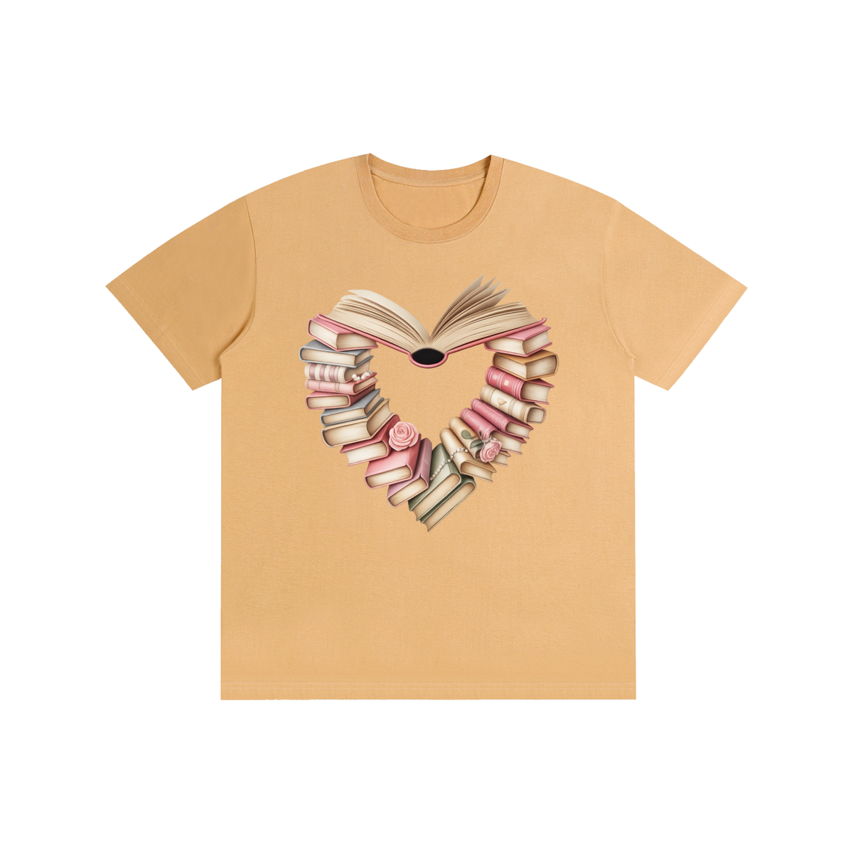 Pure Cotton Unisex T-Shirt heartbooks