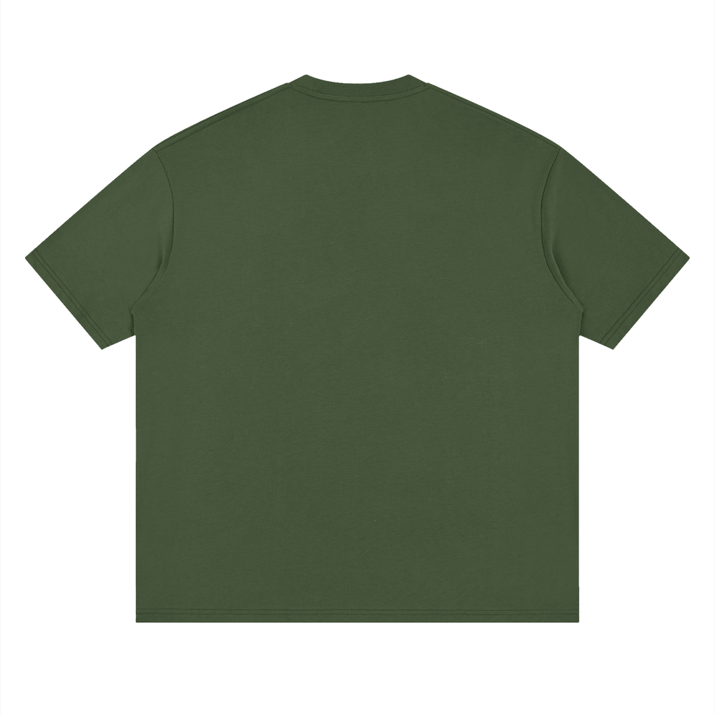 Streetwear Loose Drop Shoulder T-Shirt Sea of forgetfulness