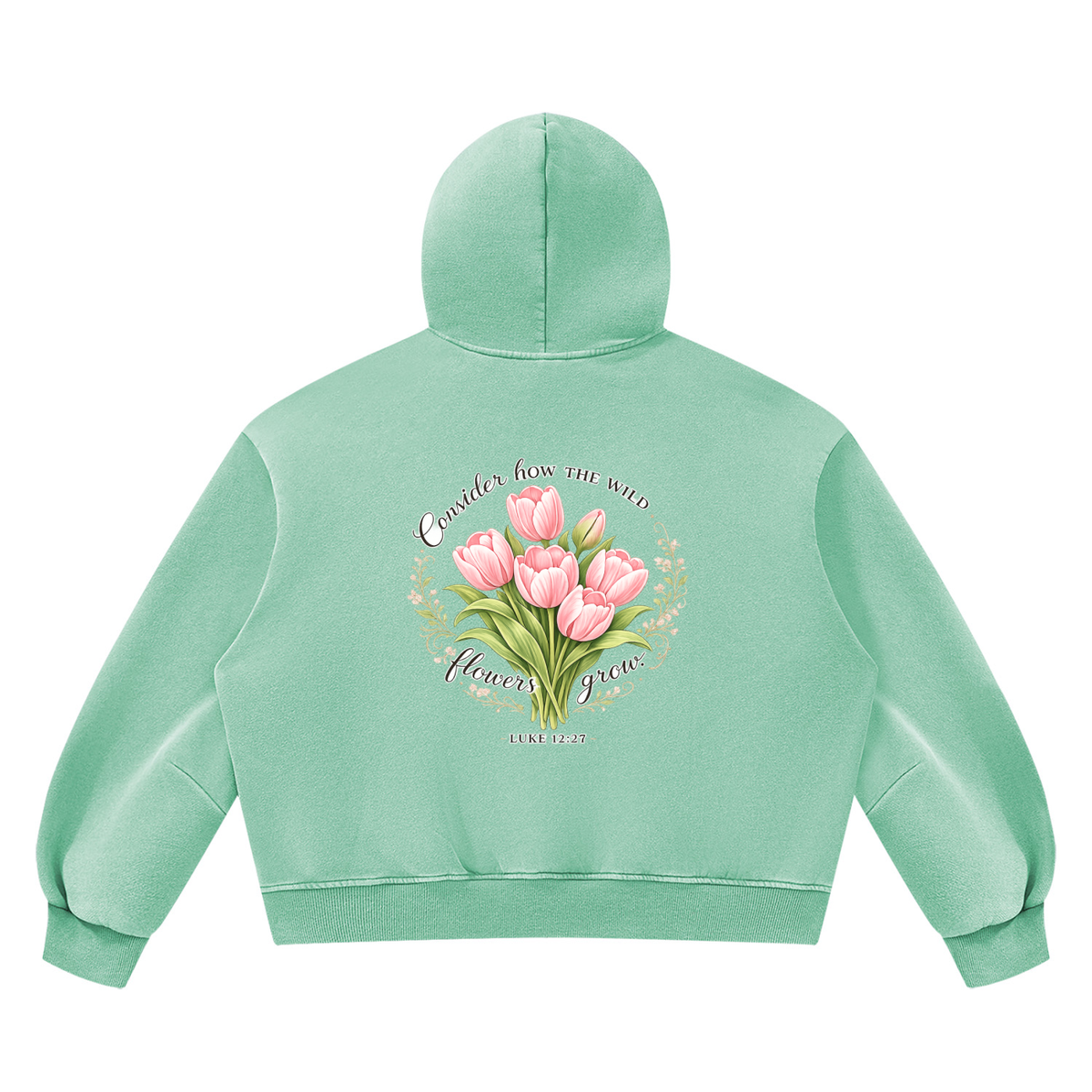 Unisex Vintage Wash Boxy Fleece Hoodie consider