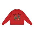 Essential Fleece Mock-Neck Crew Sweatshirt