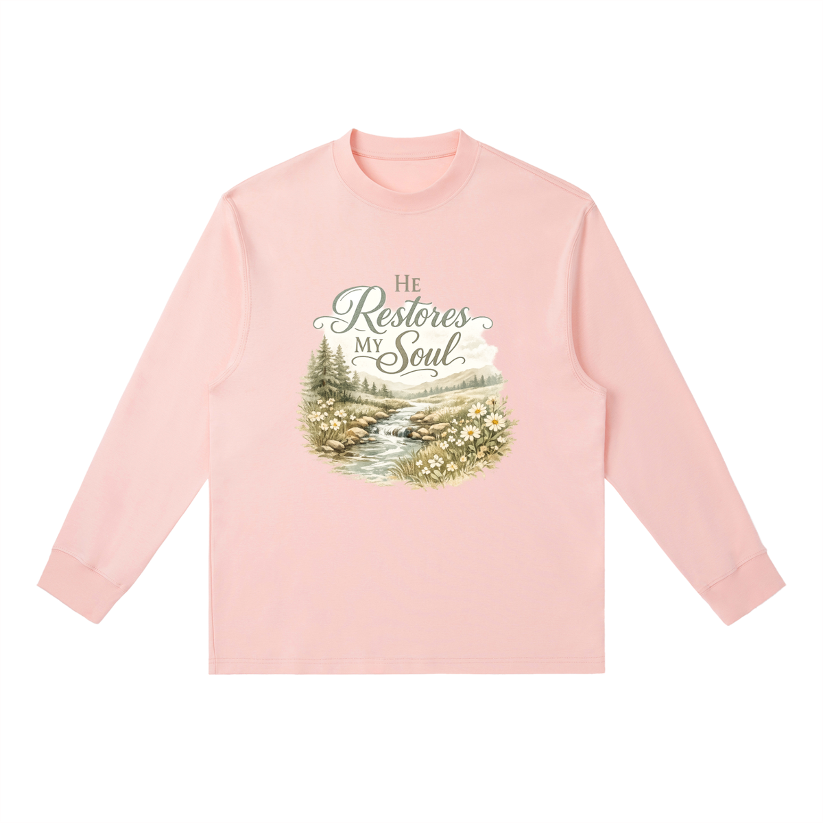 Essential Crewneck Long-Sleeve T-Shirt