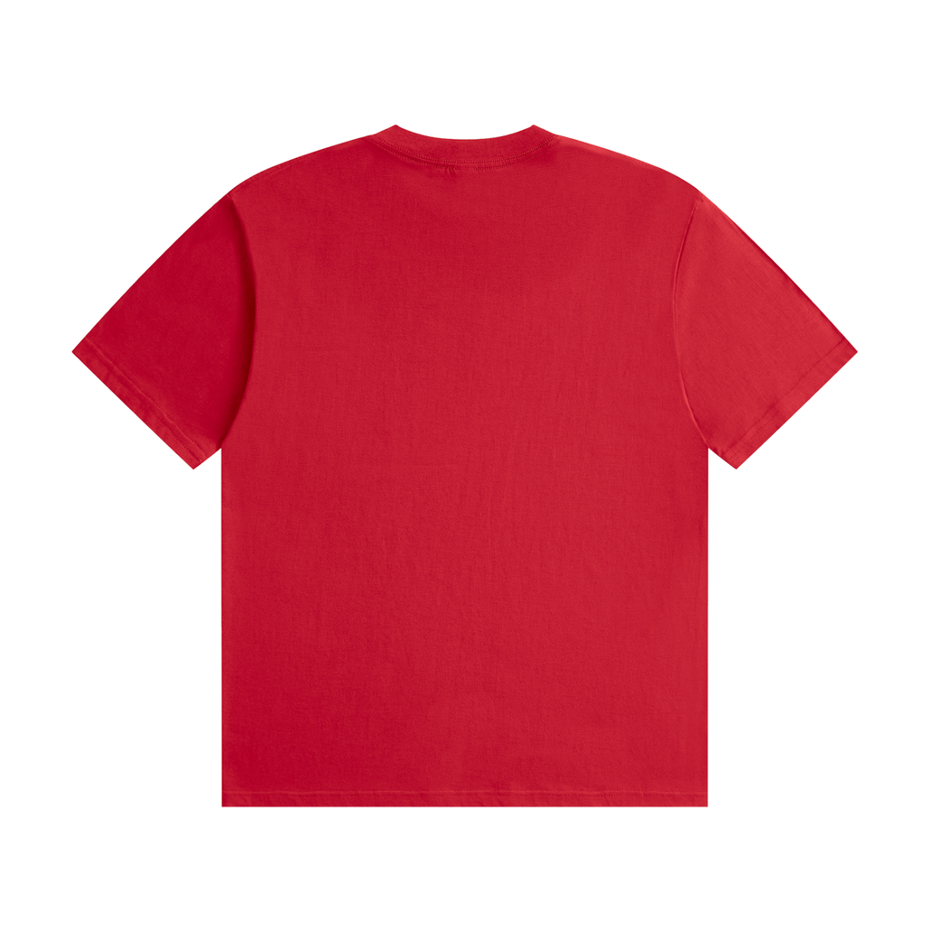 Unisex Seamless Cotton T-Shirt Tulips high heel
