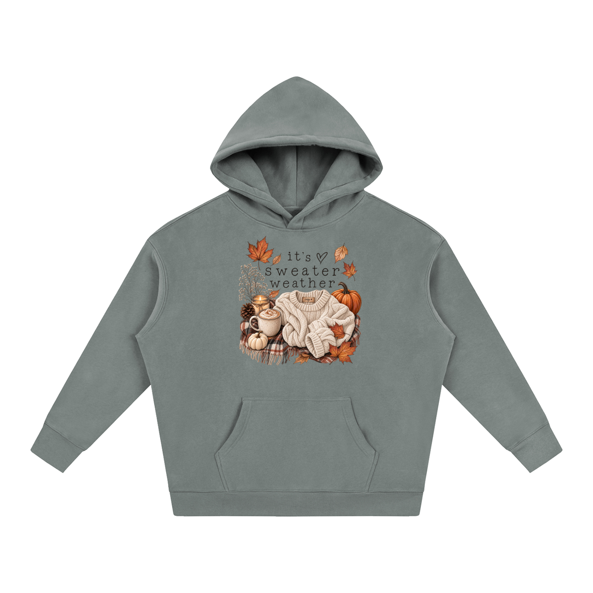Oversize Fleeced Hoodie