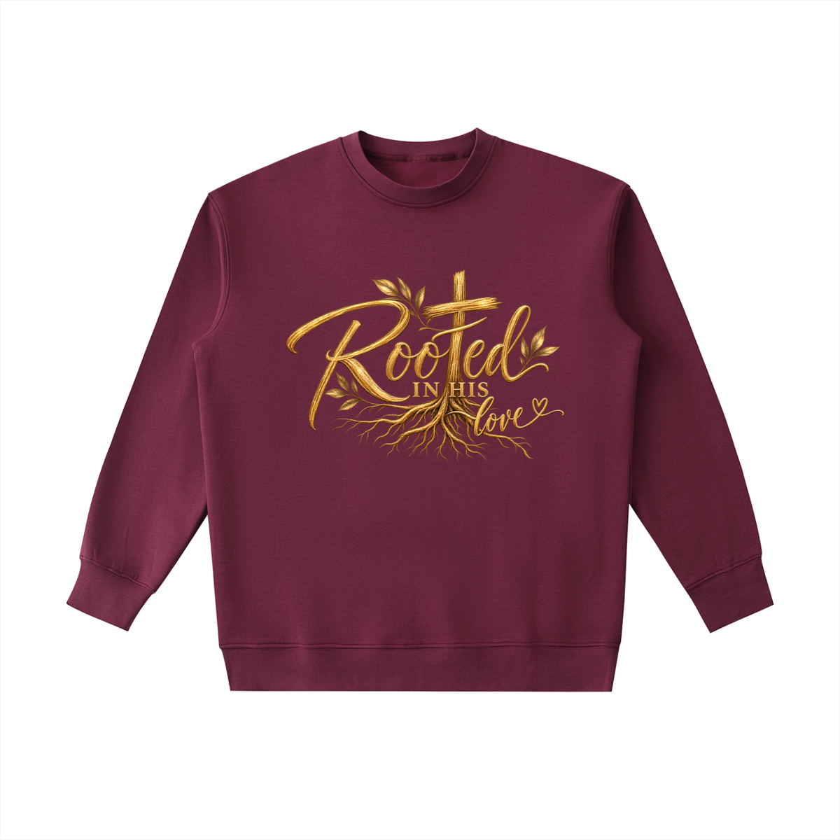 Essential Heavyweight Crewneck Sweatshirt Rooted in his love