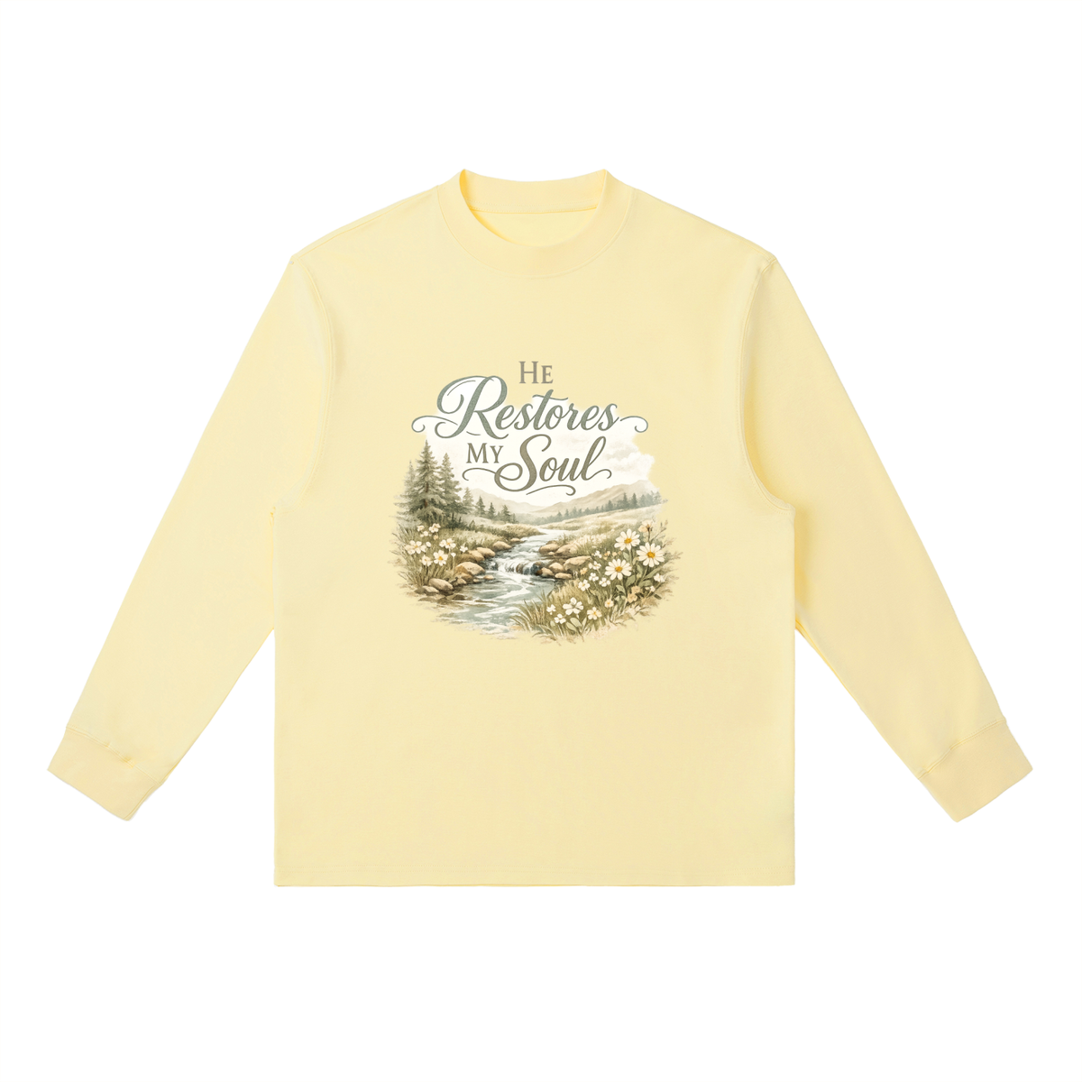 Essential Crewneck Long-Sleeve T-Shirt