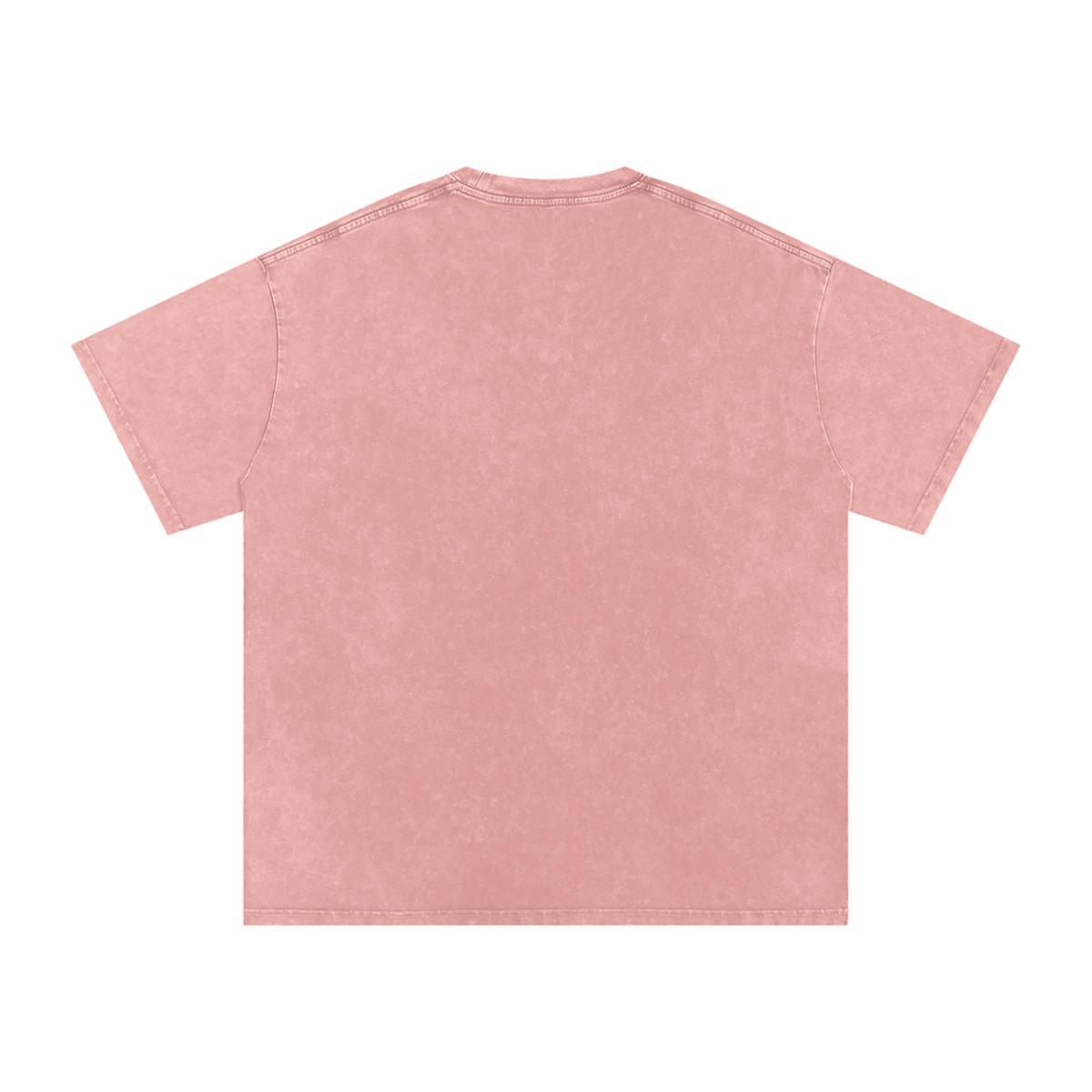 Snow Washed Oversized Cotton T-Shirt 5000