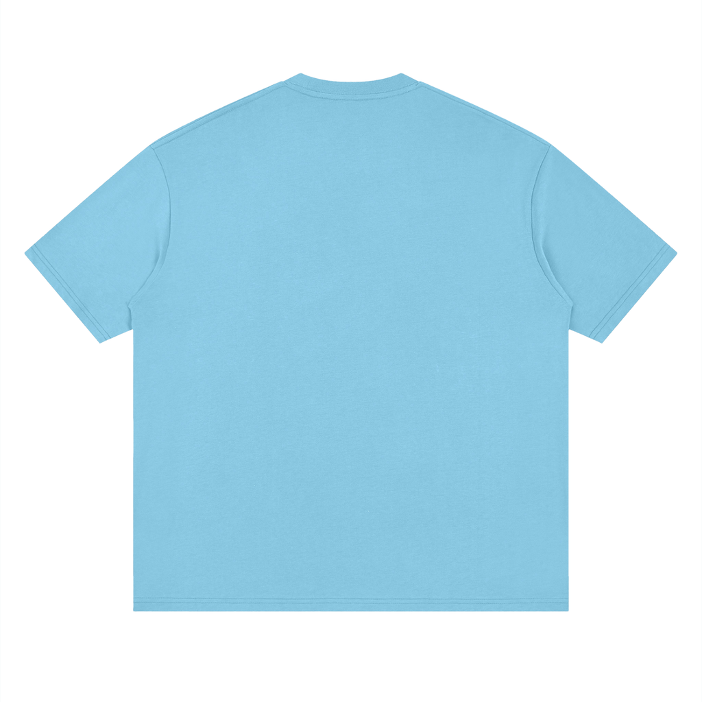 Streetwear Loose Drop Shoulder T-Shirt Sea of forgetfulness