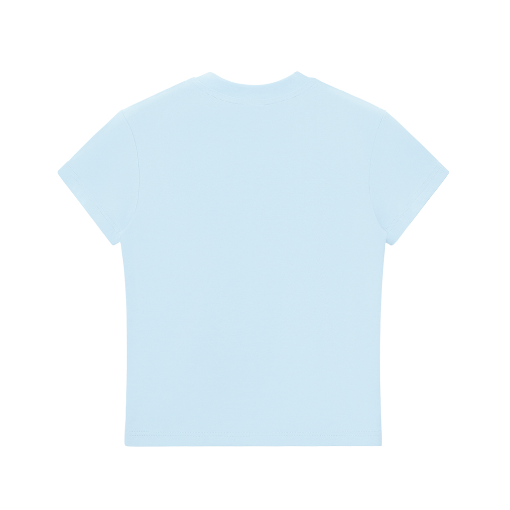 Essential Bodycon Crewneck T-Shirt border collie mom tattoo
