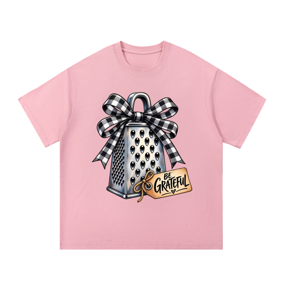 Essential Cotton T-Shirt Be grateful