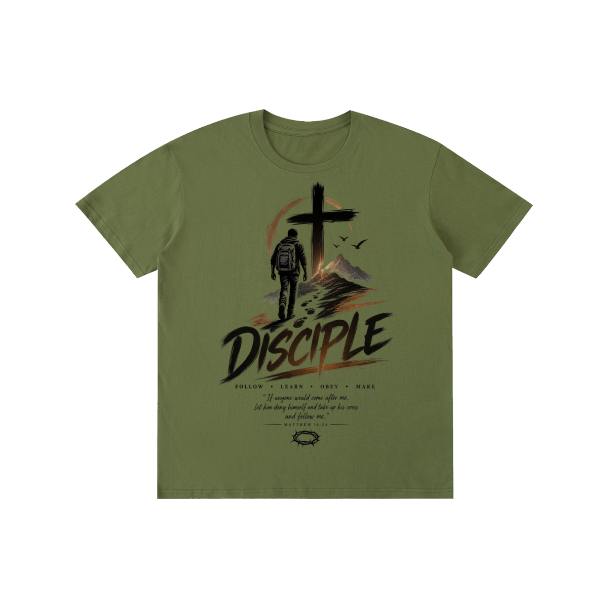 Pure Cotton Unisex T-Shirt Disciple