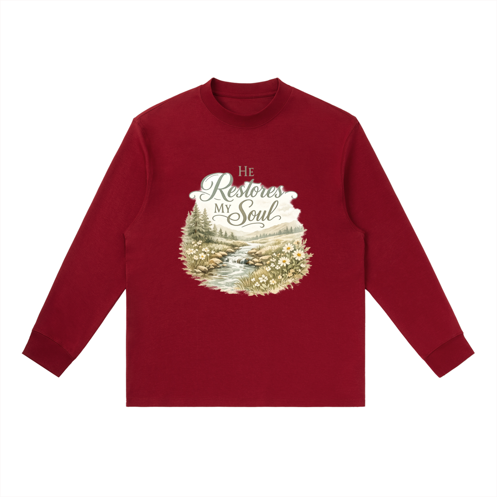 Essential Crewneck Long-Sleeve T-Shirt
