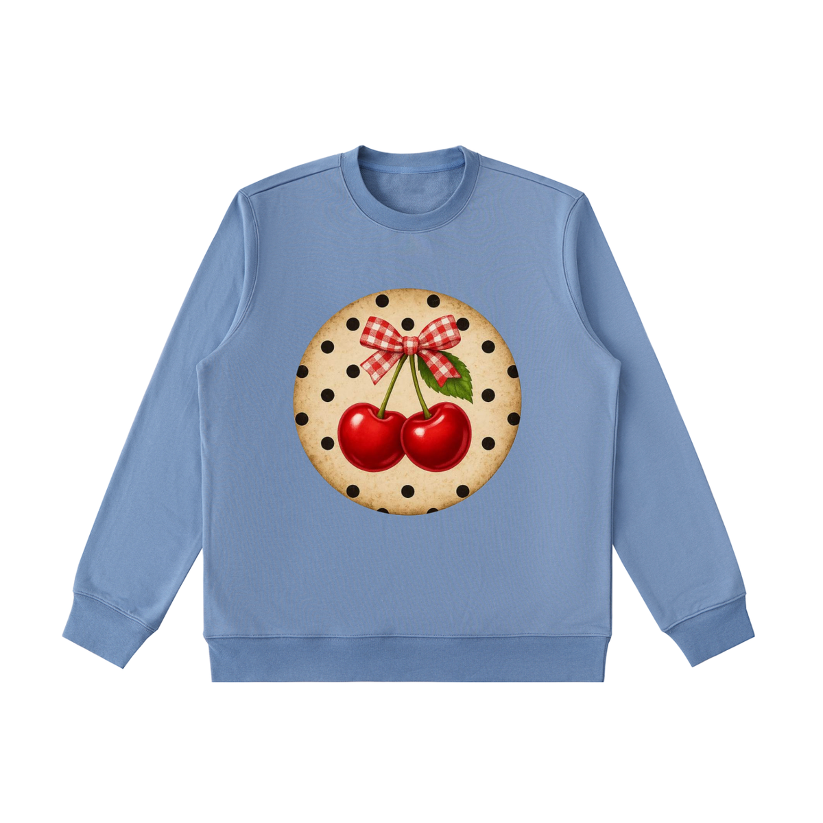 Essential Heavyweight Crewneck  Sweatshirt cherry vintage