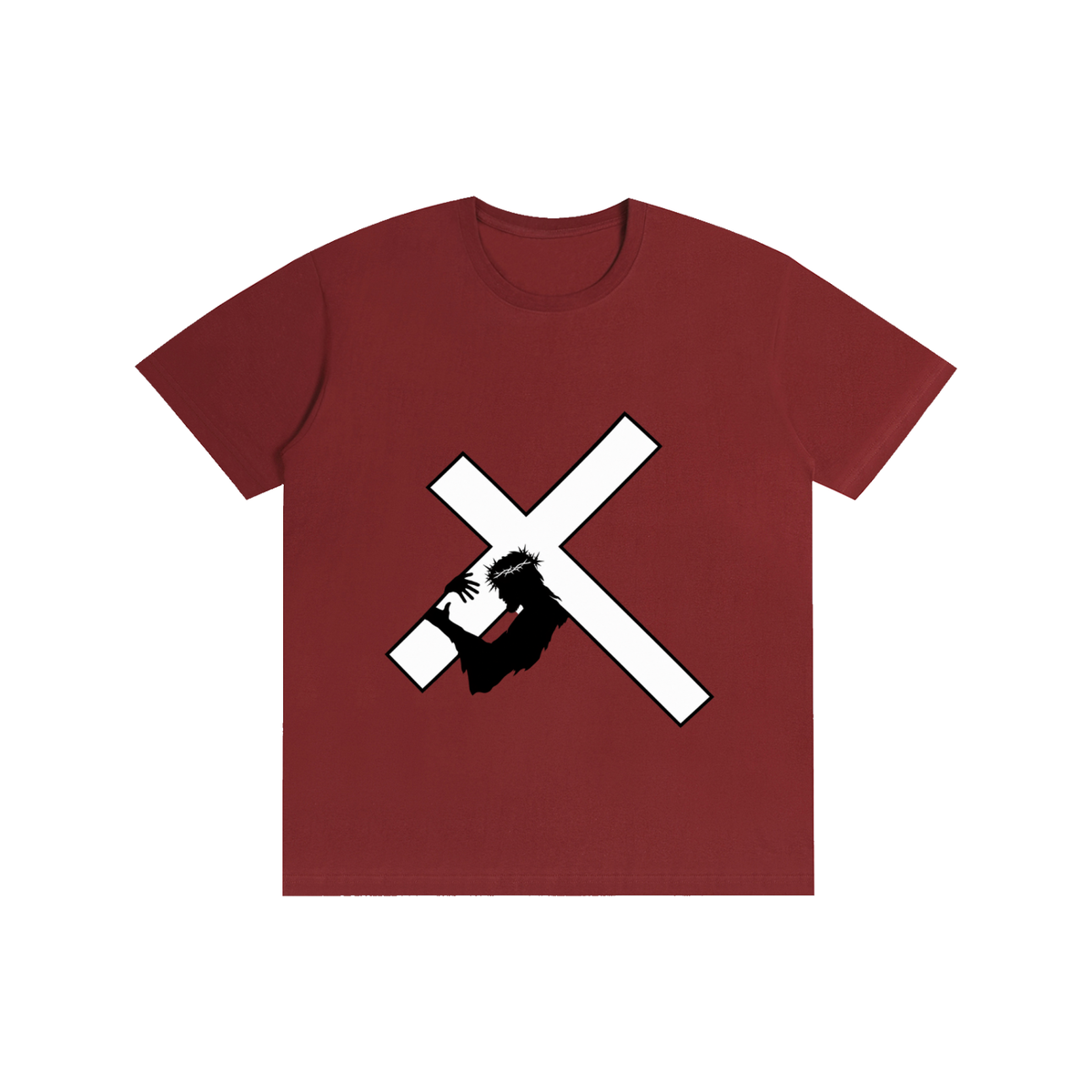 Pure Cotton Unisex T-Shirt Carry your cross