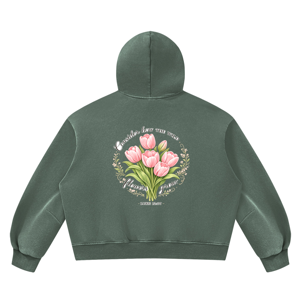 Unisex Vintage Wash Boxy Fleece Hoodie consider