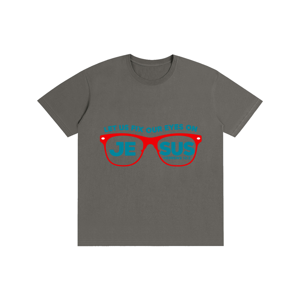 Pure Cotton Unisex T-Shirt Let us fix our eyes on Jesus