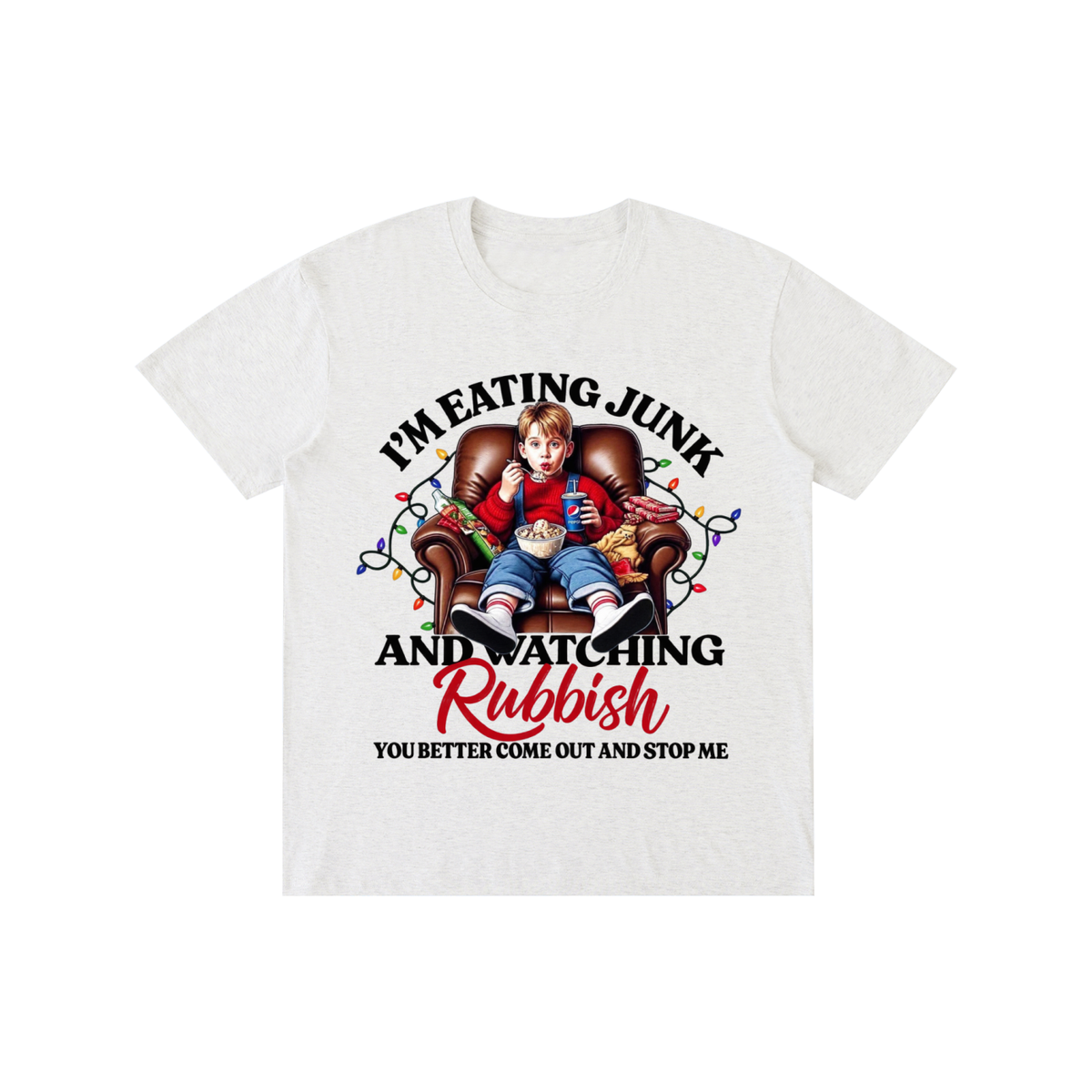 Pure Cotton Unisex T-Shirt home alone