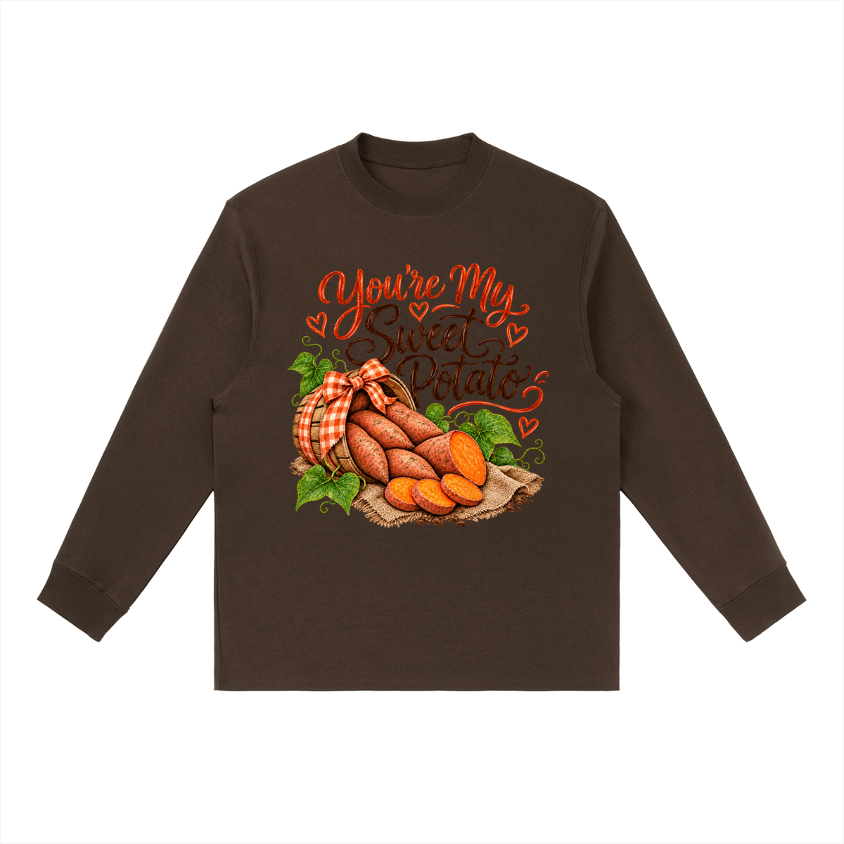 Essential Crewneck Long-Sleeve T-Shirt