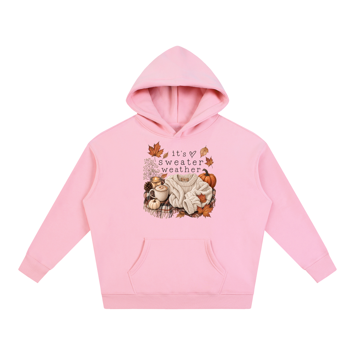 Oversize Fleeced Hoodie