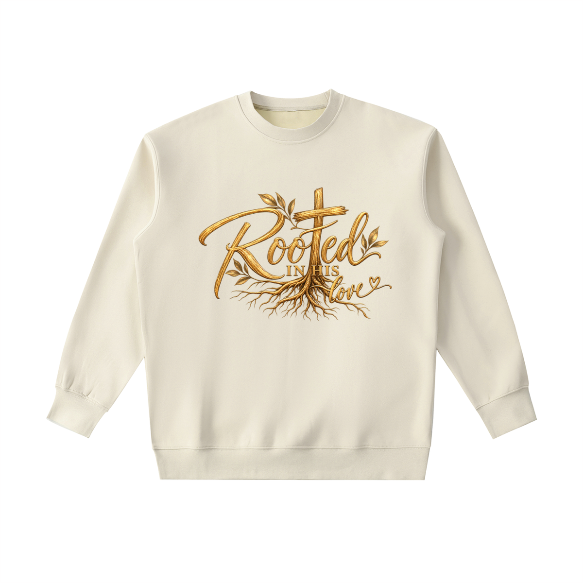 Essential Heavyweight Crewneck Sweatshirt Rooted in his love
