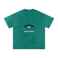 Snow Washed Oversized Cotton T-Shirt Spirit-filled