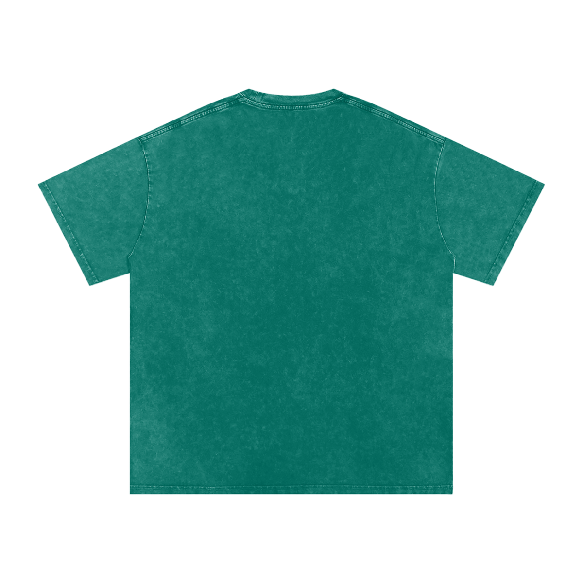 Snow Washed Oversized Cotton T-Shirt 5000