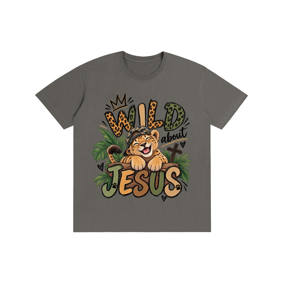 Pure Cotton Unisex T-Shirt Wild about Jesus
