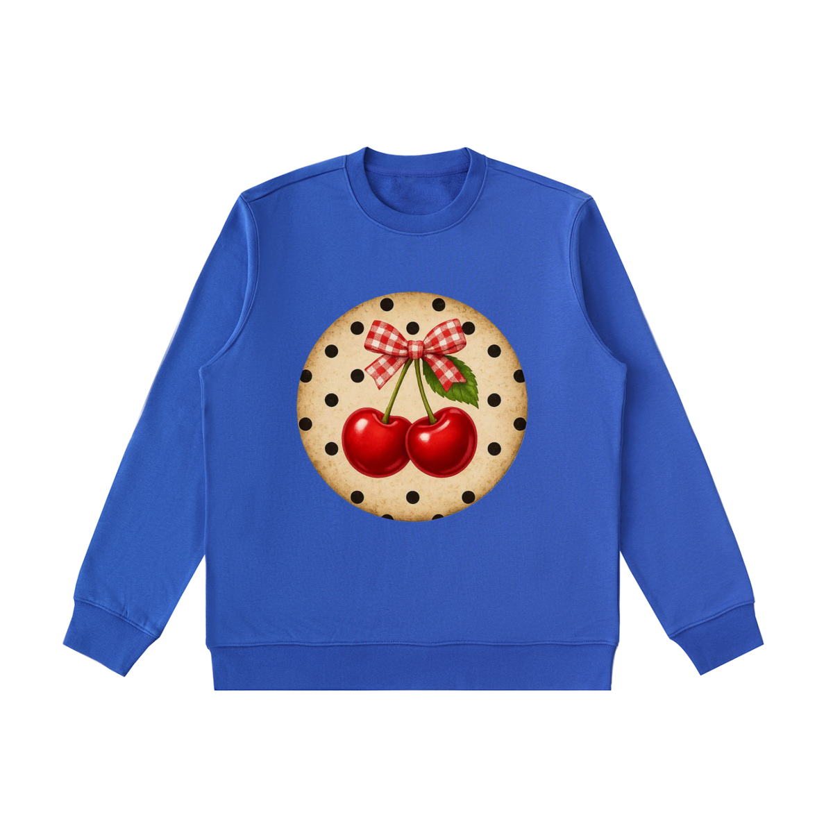 Essential Heavyweight Crewneck  Sweatshirt cherry vintage