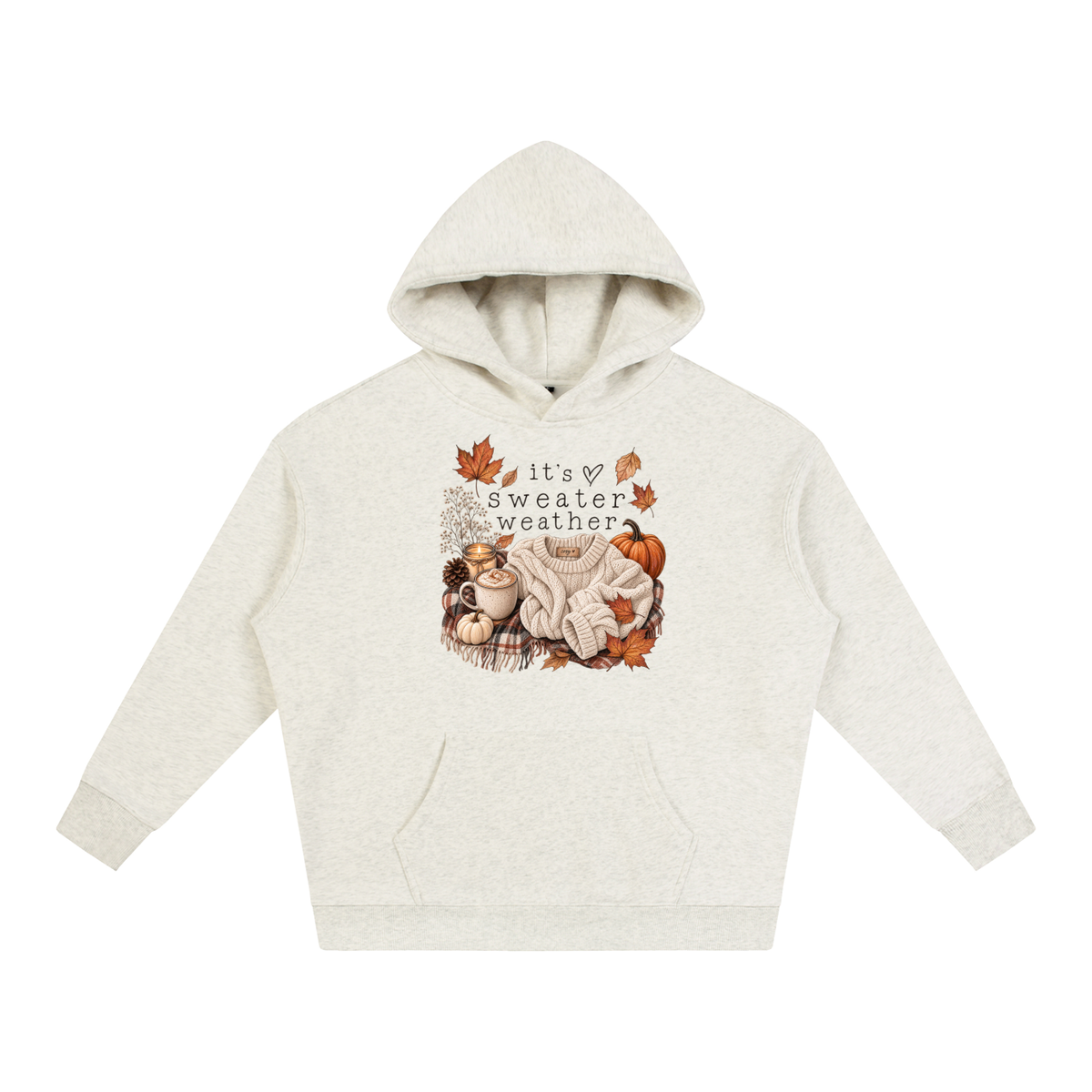 Oversize Fleeced Hoodie