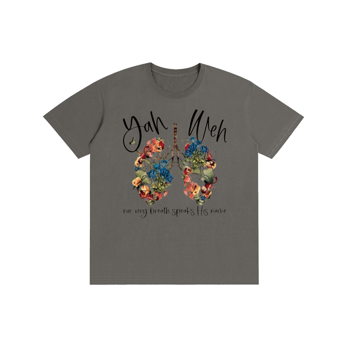Pure Cotton Unisex T-Shirt Yahweh lungs