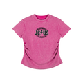 Vintage Washed Bodycon Cotton T-Shirt