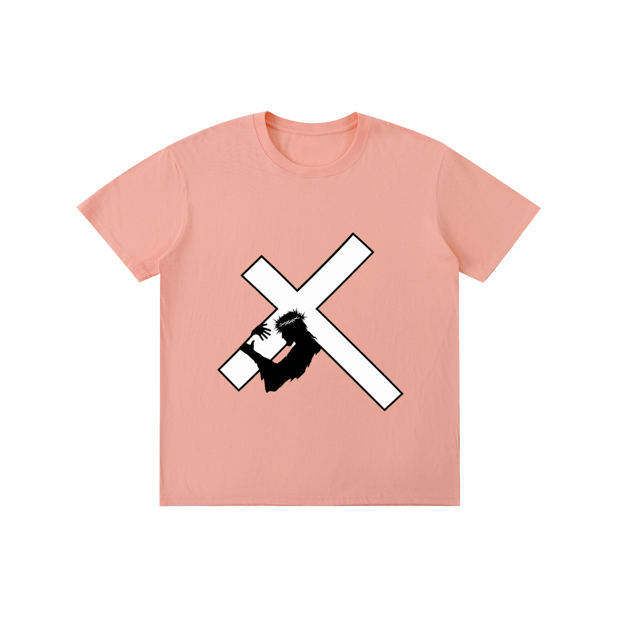 Pure Cotton Unisex T-Shirt Carry your cross